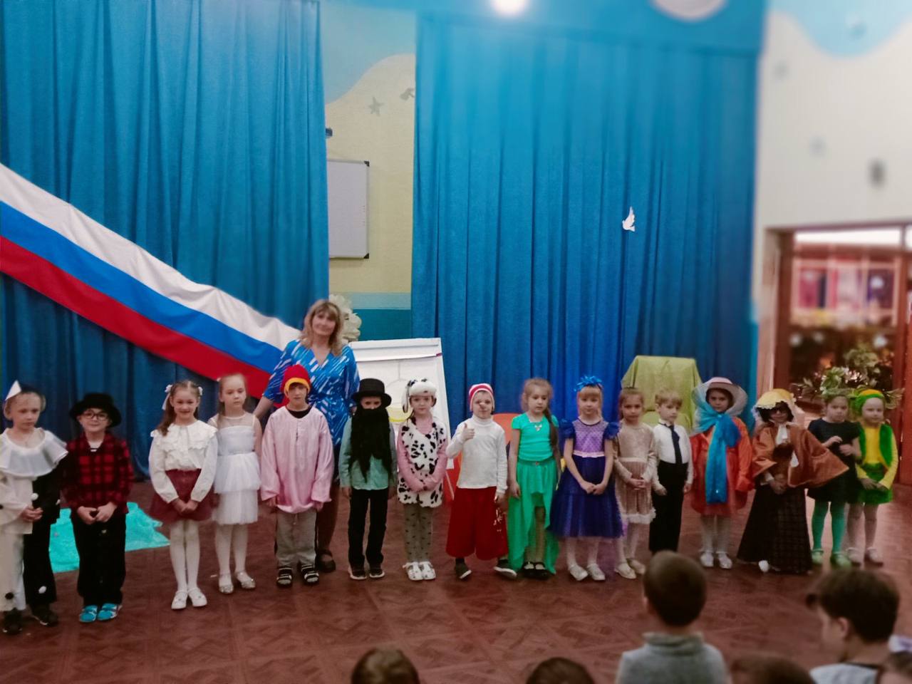 Инсценировка любимой сказки на новый лад с элементами финансовой грамотности &amp;quot;Приключения Буратино&amp;quot;..